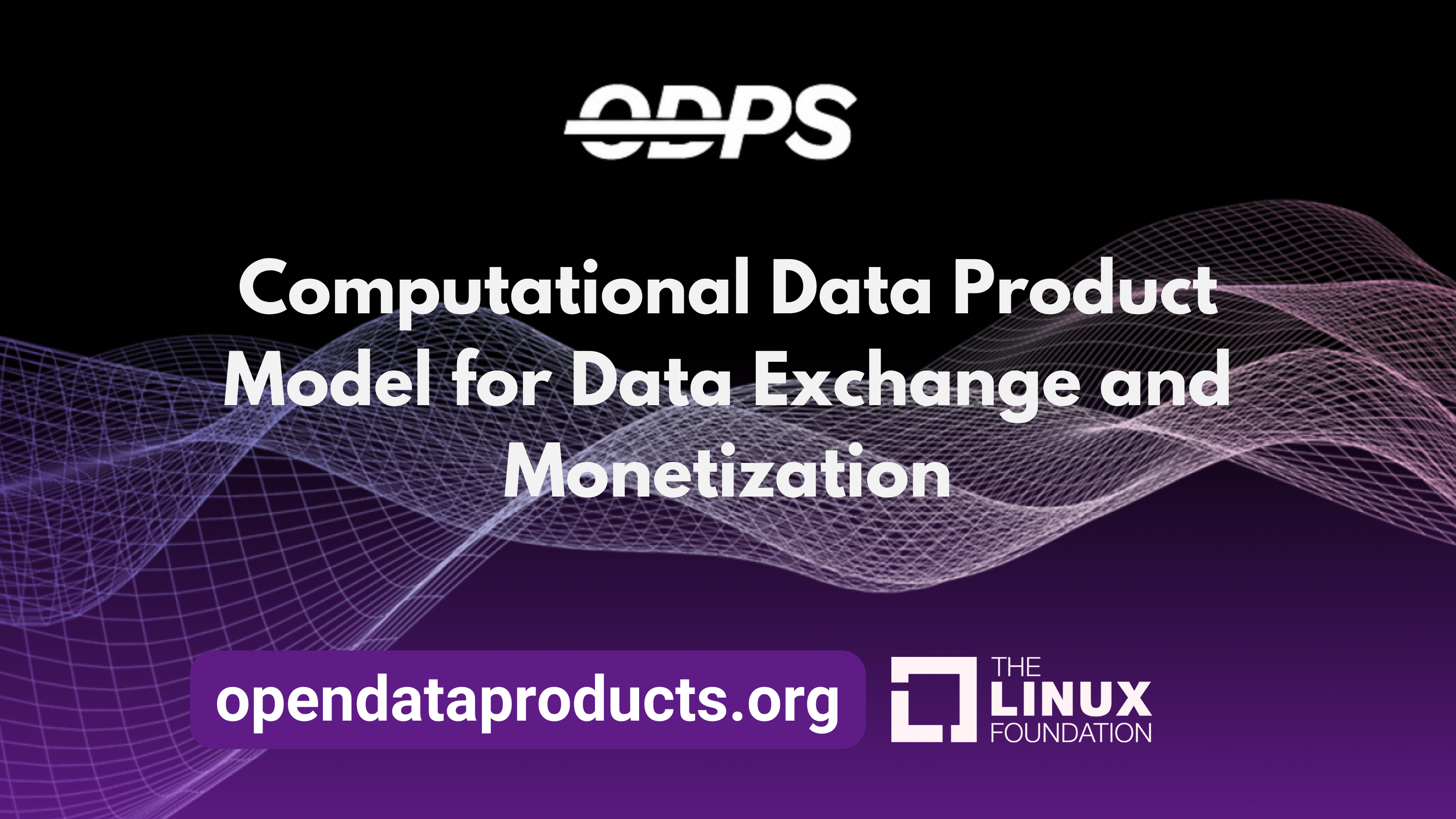 Open Data Product Specification